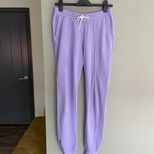 Cotton Citizen Milan Zip Jogger in Pastel Purple